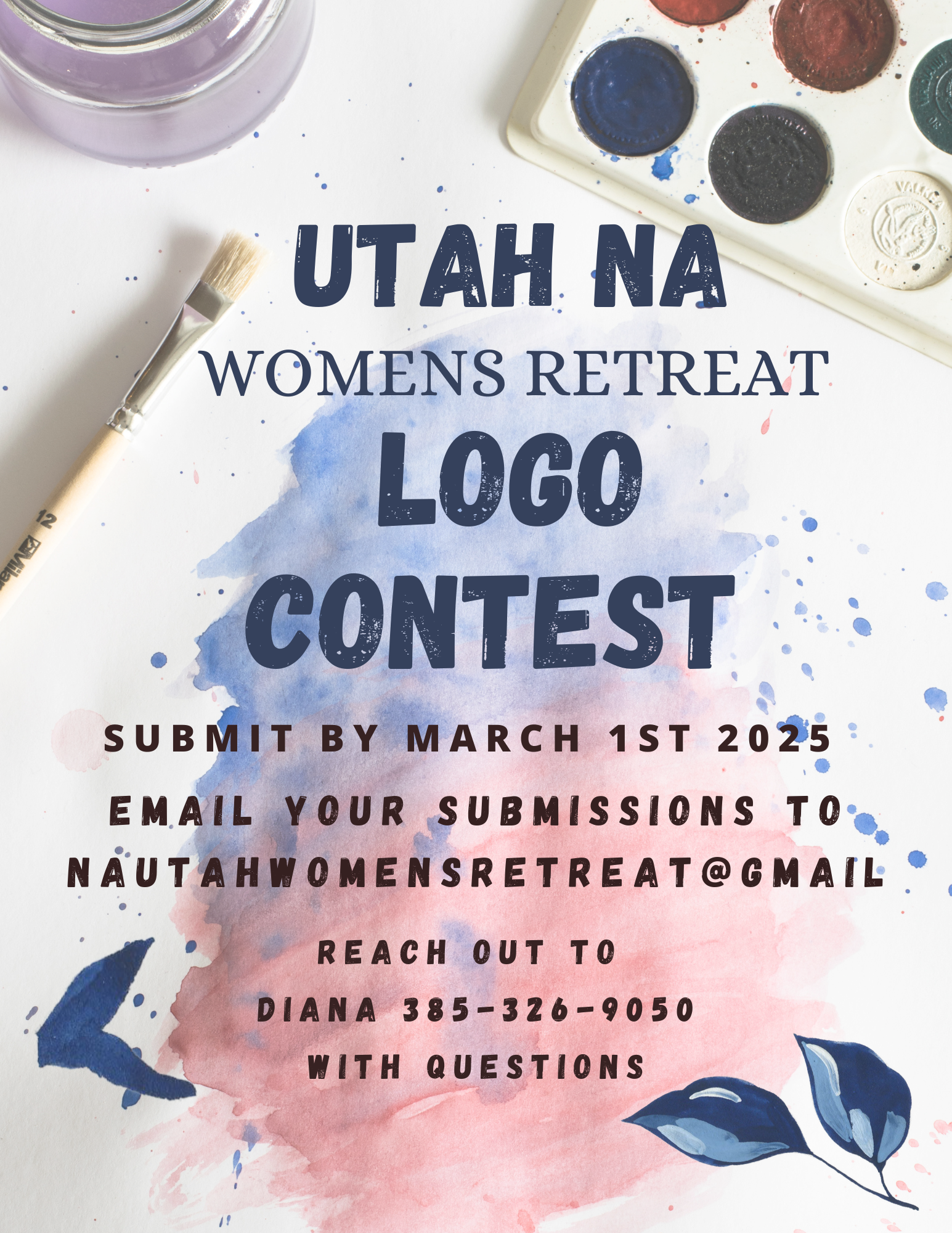 womens retreat logo flyer